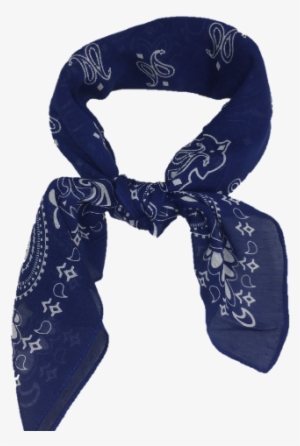 Blue Bandana Png - Scarf #322962