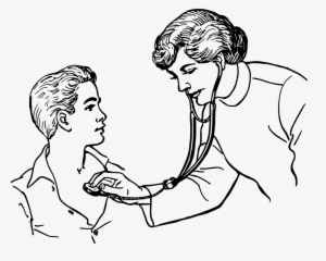 Medicine Clipart Medical Camp - Doctor Images Clipart Black And White #323112
