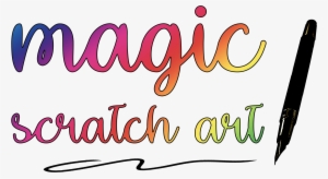 About Magic Scratch Art - Calligraphy #323371