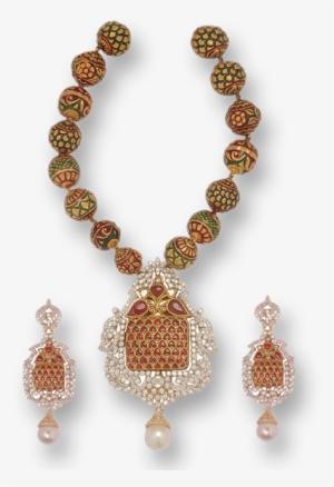 Ruby Necklace With South Sea Pearls 600×600 Pixels - Jewellery #323575