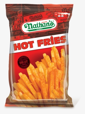 Nathans Famous Crinkle Fries, Crunchy, Chili Cheese #323691