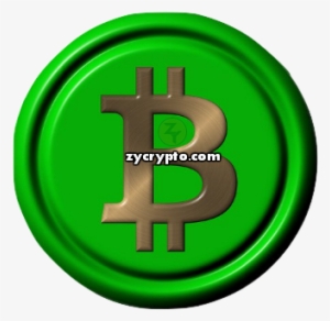 Bitcoin Logo Green Zycrypto - Cryptocurrency #323858