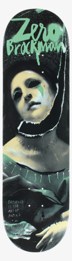 Zero Brockman Vandalism Deck-8 - Zero Brockman Vandalism Skateboard Deck -8.37 Deck #323876