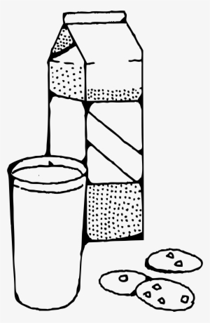 This Free Icons Png Design Of Milk And Cookies #323927