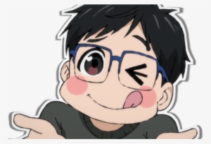 A Cutout Yuri Katsuki With A Goofy Face - Yuri On Ice Icon #324171