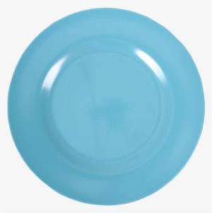 Turquoise Melamine Side Plate Or Kids Plate By Rice - Terquise Plate Png #324196