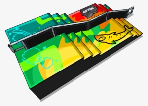 Graffiti Stair Ramp Sprite 006 - Graphic Design #324312