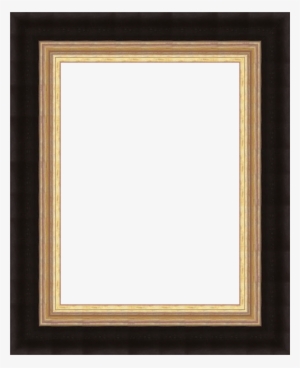 Reverse Black Distressed Gold - Rahmen #324482