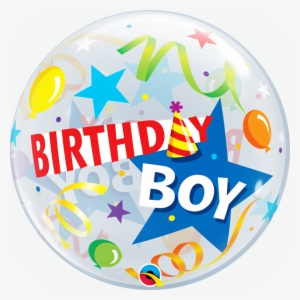 Lightbox - 22 Inch Birthday Boy Party Hat - Bubble #324581