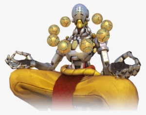 Zenyatta Portrait - Zenyatta Overwatch #324730