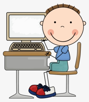 Computer Clipart For Kid Png - Computer Lab Clipart - Free Transparent ...