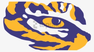 Lsu Eye Of The Tiger - Lsu Tigers Logo Png #325198