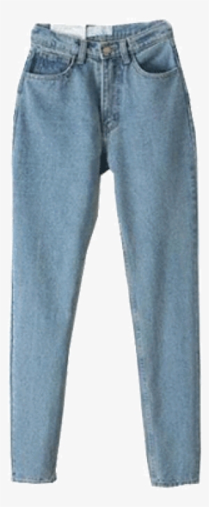 Itgirl Shop Banana Jeans Aesthetic Apparel, Tumblr - American Apparel Aa Hohe Taille Jeans Retro Straße #325669