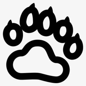 Bear Paw Print Png - Иконки Животные #325875 Bear Paw Print Png - Иконки Животные #325875