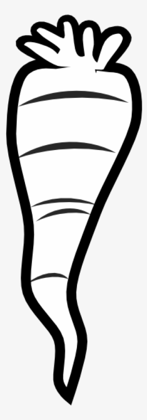 Image Royalty Free Library Carrots For Free Download - Black And White Clip Art Of Carrot #325899