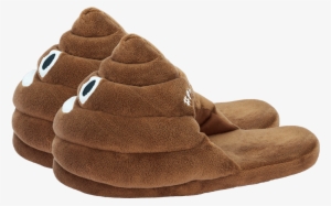 Poop Slippers - Plushmoji Poop Emoji Slippers (large) #325917