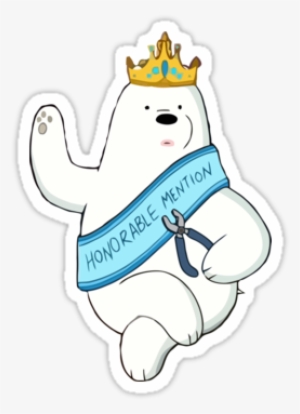 "honorable Ice Bear" Stickers By Connor Keane - Stickers Bear #326048