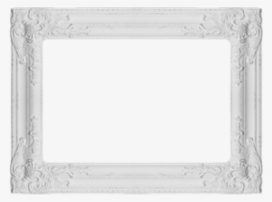 White Frame Wide Edge - Display Device #326298