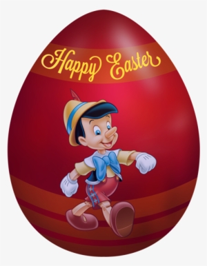 Kids Easter Egg Pinocchio Png Clip Art Image - Characters Disney Easter Egg Clip Art #326596