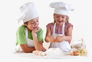 Pediasure® Image Of Two Children Baking A Recipe Together - Kids Cooking Png #326802