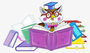 Owl Teacher Png Clipartu200b - Owl Reading Clip Art Png #327019