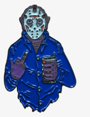 Jason "fuck You" Voorhees Pin - Voorhees Township #327118