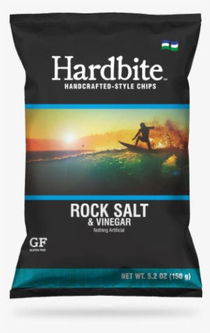 The Mighty Pacific Isn't Easily Tamed And Neither Is - Hardbite Handcrafted Rock Salt & Vinegar Chips #327239