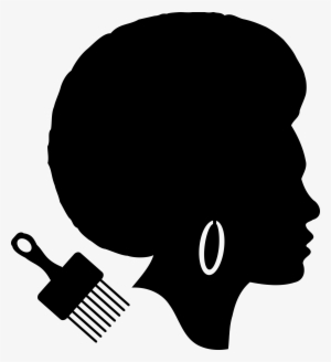 African Woman Silhouette Art At Getdrawings Com - Cafepress Tile Coaster #328364