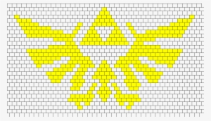 Triforce For A Panel Bead Pattern - Triforce - Free Transparent PNG ...