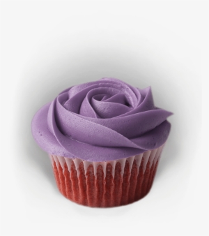 Dozen Purple Rose Cupcake Box - Cupcake #329790