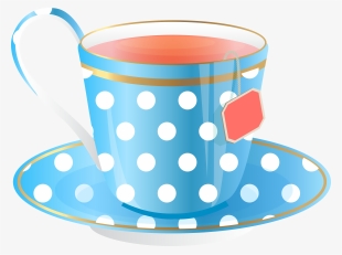 Blue Tea Cup Png Transparent Clip Art Image - Teacup #329809