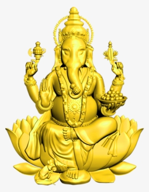 Ganesha The Elephant-deity Riding A Mouse Has Become - Religion #329874