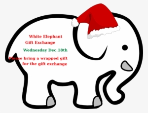 Ivory Ella Christmas Elephant #3200004