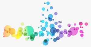 Buble Colors - Colourful Bubble Png Vector #3200190