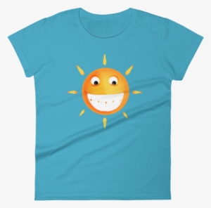 Smiling Sun Blue Color Shirt #3200660