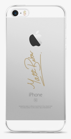 Signature Iphone Cover 5/5s/se #3200871