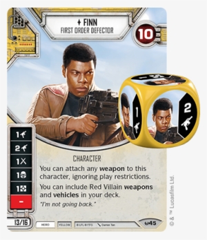 Swd02 Finn - Star Wars Destiny Jango Fett #3201065