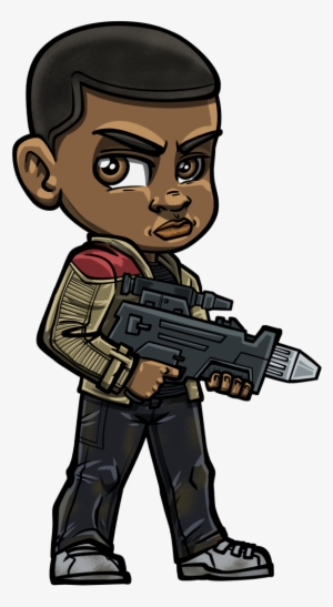 Finn Star Wars Caricatura #3201169