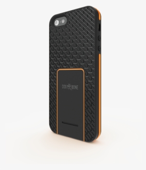 Backbone Iphone Se/5s/5 Wireless Charging Case - Dog And Bone Backbone Smart Handy Case - Black/orange #3201285