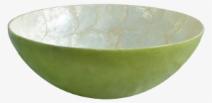 Citrus Capiz Shell Salad Bowl, Small - Ceramic #3201542