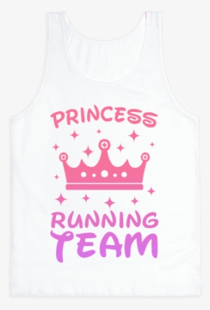 Princess Running Team Tank Top - T-shirt #3201703