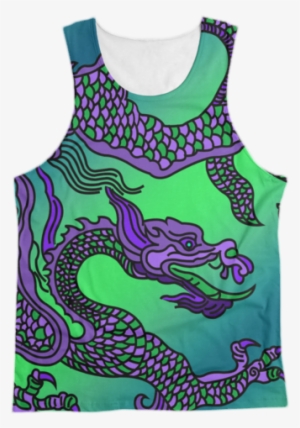 Gotham Threads New York City Clothing Green Gradient - Active Tank #3201907