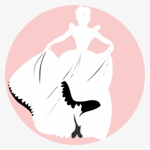Disney Princess Cinderella Silhouette Clip Art - Disney Princess #3202149