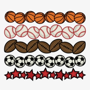 Catwoman Clipart - Sports Balls Border Png #3202170