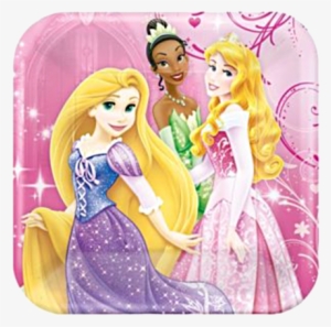 Disney Princess Sparkle Lunch Party Plates - Amscan Disney Princess 7" Cake Plates (8 Pack) #3202196