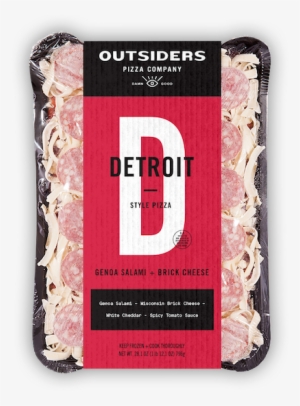 Detroit Style Genoa Salami And Brick Cheese Pizza - Outsiders Detroit Pizza Review #3202425