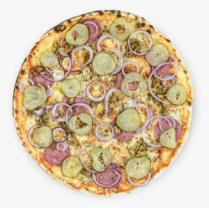 With Minced Meat And Salami - Quiche #3202994