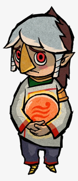 The Legend Of Zelda - Wind Waker Rito Prince - Free Transparent PNG ...