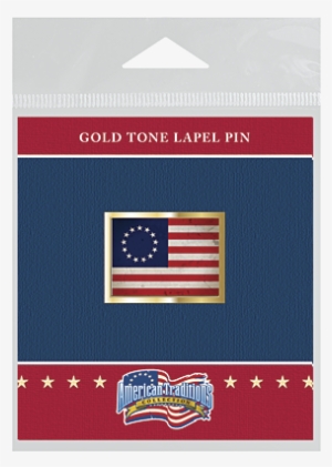 First American Flag Lapel Pin - Coquelicot #3203342