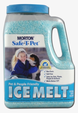 Morton Ice Melt Pet Safe Deicer “ - Morton Safe-t-pet Ice Melt - 8 Lb #3203633